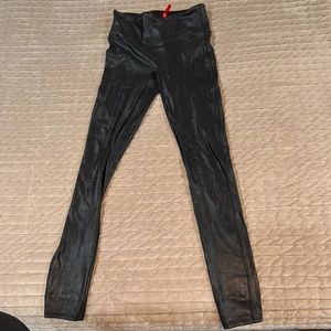 Spanx Faux Leather Leggings